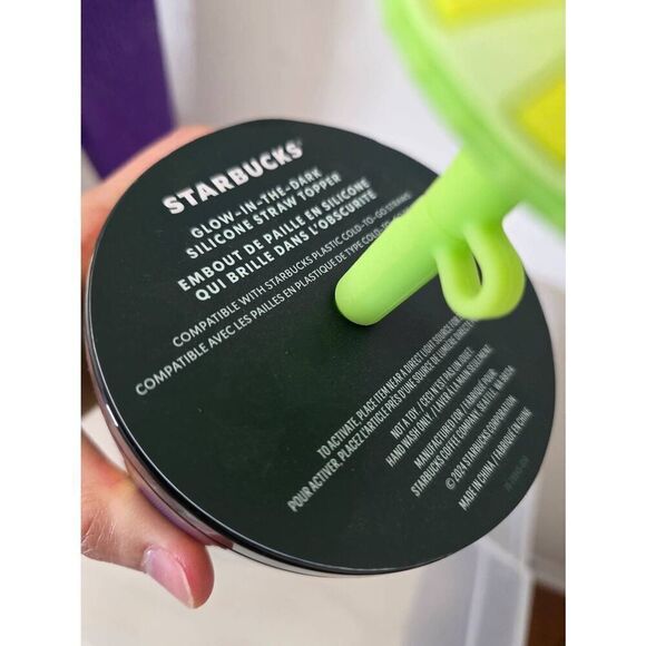 Starbucks Halloween 2024 UFO Pumpkin 24 Oz Glow In The Dark UNRELEASED NEW - Picture 8 of 10